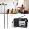 Antena Radio Portabel Antena AM FM Teleskopik 7 Bagian 7 Bagian Kompatibel dengan Radio Portabel Dalam Ruangan Penerima Stereo Rumah
