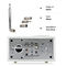 Antenna Radio FM Ancable Indoor FM Telescopic Antenna F Type Male Plug Connector dengan Adapter untuk Radio AV Stereo Receiv