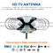 150 Mil Bermotor OTA Amplified Outdoor HDTV Antena