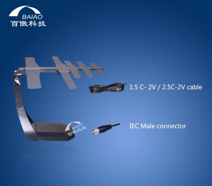 Yagi Outdoor 1080P ATSC / DVB-T / DVB-T2 ISDB-T Antena TV Digital 2
