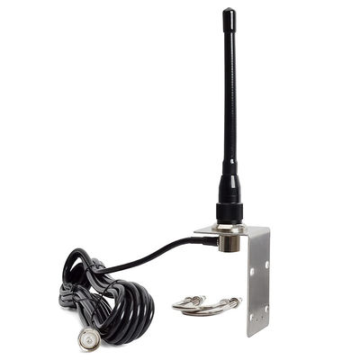 Stubby VHF Marine Antenna Aerial 156-163Mhz Walkie-talkie Antenna untuk Pontoon Perahu Kapal layar Yacht Radio Laut