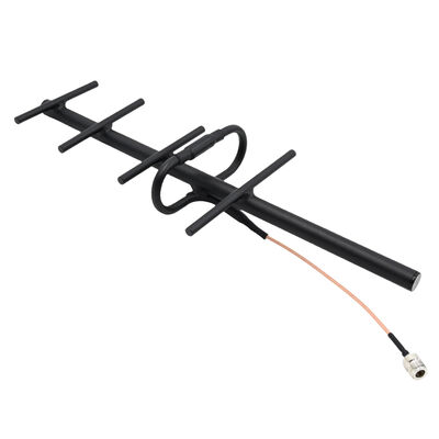 GSM Yagi Antenna 9dBi High Gain Outdoor 3G 4G Yagi Antenna Polarizasi Vertikal/Horizontal untuk Peningkatan Sinyal Seluler