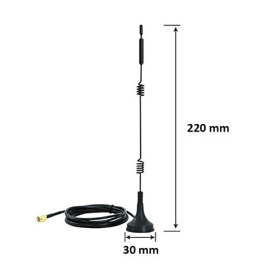 WiFi 2.4GHz 5GHz 5.8GHz Magnetic Base Antenna untuk Wireless Video Security Camera Surveillance Recorder
