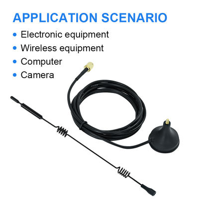WiFi 2.4GHz 5GHz 5.8GHz Magnetic Base Antenna untuk Wireless Video Security Camera Surveillance Recorder