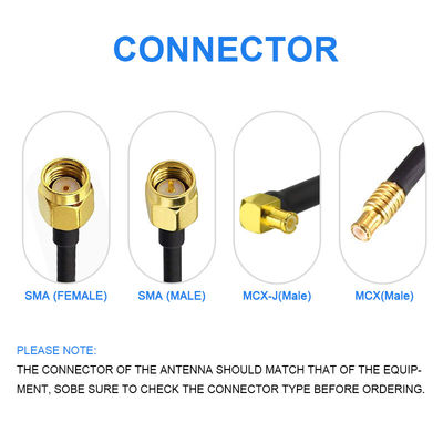 WiFi 2.4GHz 5GHz 5.8GHz Magnetic Base Antenna untuk Wireless Video Security Camera Surveillance Recorder