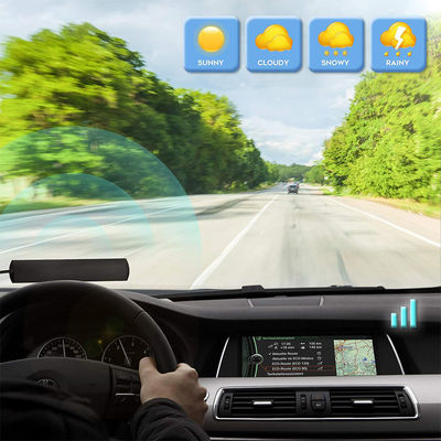 DIN Plug Adhesive Patch Mobil Disembunyikan AM FM Radio Antenna untuk Kendaraan Truk Stereo Head Unit Penerima