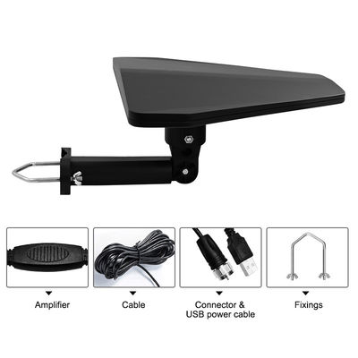 Antenna TV Outdoor Baru 8K 4K 1080P Mendukung Jangkauan 160 Mil Antenna TV Digital untuk Smart TV Saluran Lokal Gratis