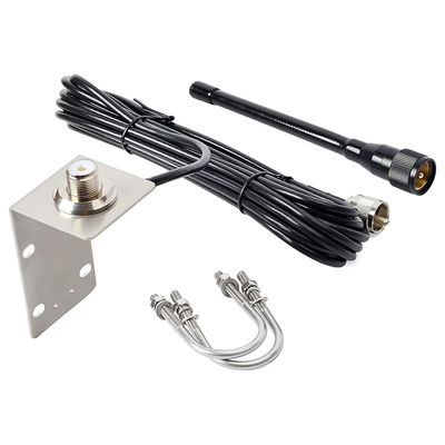 Stubby VHF Marine Antenna Aerial 156-163Mhz Walkie-talkie Antenna untuk Pontoon Perahu Kapal layar Yacht Radio Laut