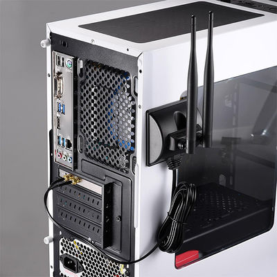 2.4GHz 5GHz Dual Band Aerial Wireless WiFi Communication Antenna SMA Magnet Base untuk PCI-E Network Card USB Adapter Router