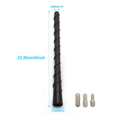 Untuk GM Wash Proof Short Replacement Antenna Spiral Direct Flexible Rubber Antenna dengan penerimaan radio FM/AM yang dioptimalkan