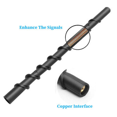 Untuk GM Wash Proof Short Replacement Antenna Spiral Direct Flexible Rubber Antenna dengan penerimaan radio FM/AM yang dioptimalkan