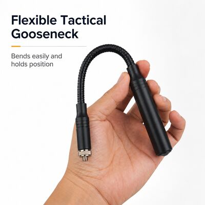Antenna Boomerang Taktis, Dual Band 144/430MHz Antenna Radio Ham Portable dengan Antarmuka SMA Opsional