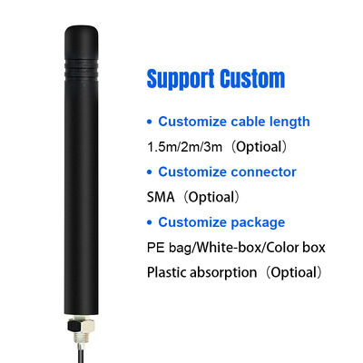 Desain Baru Outdoor IP68 Waterproof Screw Mount Cabinet Antenna High Gain 5G 4G LTE GSM 3G Full Band Omni Cellular Antenna Karet