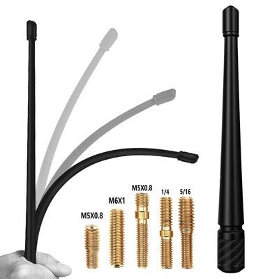 Optimalisasi Universal CB Karet Pickup Truck Radio Antenna Penggantian dengan Frequency Range 7-50MHz 5dBi Gain Premium Car Antenna