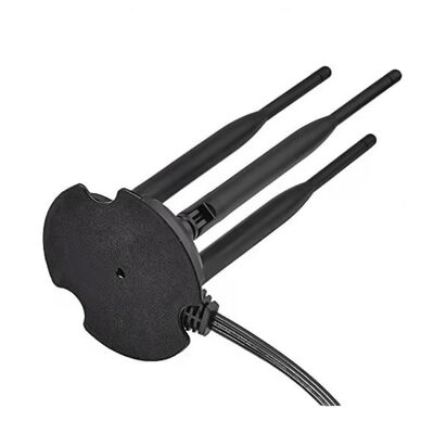 Antena WiFi Omni Gain Tinggi Pita Ganda 2.4G 5.8G, Antena Omni 8dBi untuk Router WiFi dan Kartu Jaringan Nirkabel