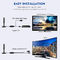 BAIAO 0-2dBi Antena TV Saluran Gratis HD Portabel Digital Aerial Untuk USB TV Tuner