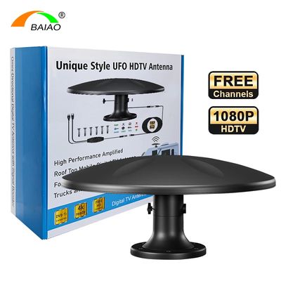 Antenna TV Digital Indoor dengan catu daya DC 5V untuk kualitas gambar yang luar biasa