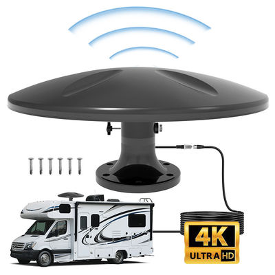 Smart TV antena sinyal penerimaan 360 untuk Camping, Digital Campervan Motorhome Truck travel antenna TV RV HDTV Antenna